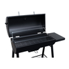 Premium Square Moveable Charcoal Grill Cart