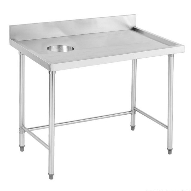 Modular System High Quality Stainless Steel Bench with splashback SWCB-7-1200L
