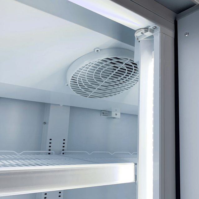 Thermaster Door Supermarket Fridge Black - LG-600BGBM