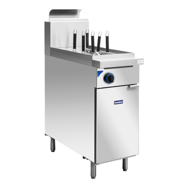 Gasmax V Pan Natural Gas 6 Baskets Pasta and Noodle Cooker PC150-6