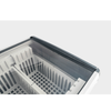 Thermaster 396L Chest Freezer with Flat Glass Sliding Lids - WD396G
