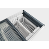 Thermaster 586L Chest Freezer with Flat Glass Sliding Lids - WD586G