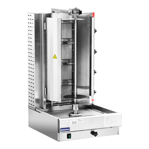 GasMax Semi-automatic 4 Burner NG Kebab Machine KB-4