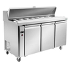 Thermaster three door Sandwich Bar - SLB150