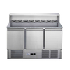 FED-X Three Door Salad Prep Fridge with Marble Top - XGNS1300E