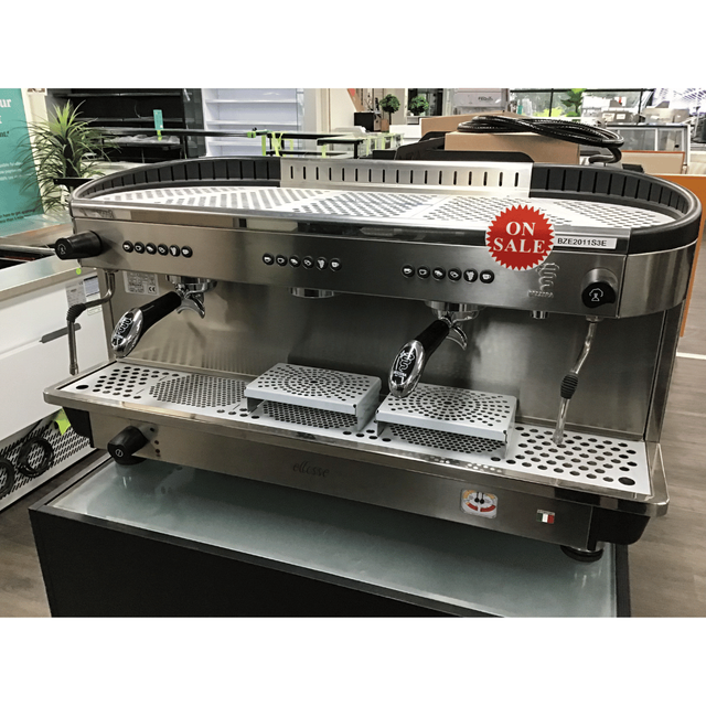 Ex-Showroom: Bezzera Modern 3 Group Ellisse Espresso Coffee Machine - BZE2011S3E-VIC681