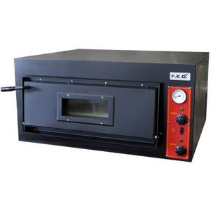 Ex-Showroom: Baker Max Germany's Black Panther Pizza Deck Oven - EP-2-1-VIC731