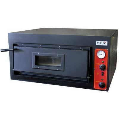 Ex-Showroom: Baker Max Germany's Black Panther Pizza Deck Oven - EP-2-1-VIC731