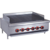 QR-36E Natural Gas 6 Burner Char Grill Top