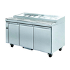 PWB150 three door DELUXE Pizza Prep Bench