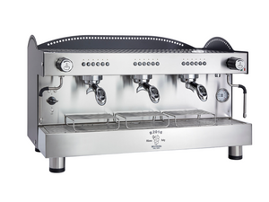 Bezzera 3L Black 3-Group Professional Espresso Machine BZB2016B3DE