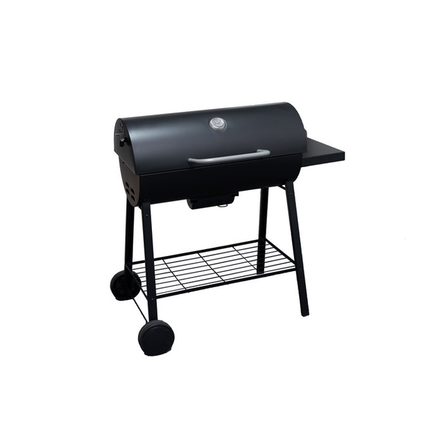 Premium Square Moveable Charcoal Grill Cart