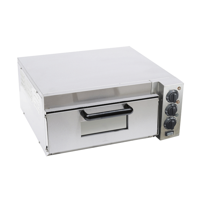 BakerMax Compact Countertop Single Deck Electric Pizza Oven - EP-1T