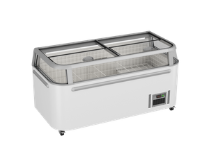 Thermaster Supermarket Island Freezer with Glass Sliding Lids ZCD-E185G
