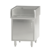 Modular System Single Door Stainless Steel Cabinet with Splash Guard - WCB8-0600