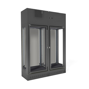 Fagor Single Zone 2 Doors Black Wall-Mounted Wine Cellar FWC-2602-1WB