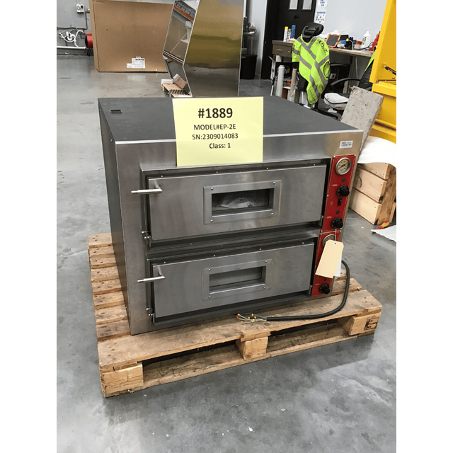 Ex-Showroom: BakerMax Black Panther Pizza Deck Oven - EP-2E-NSW1889