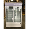Ex-Showroom: Thermaster Large Two Glass Door Colourbond Upright Drink Fridge - LG-1200P-QLD302