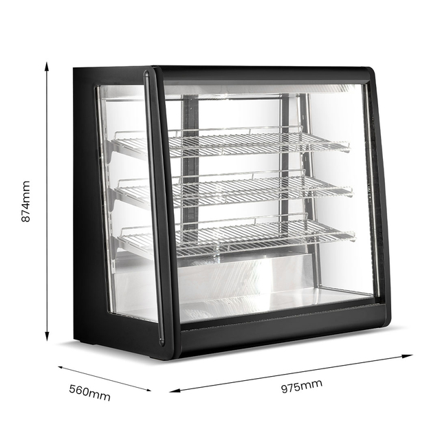 Bonvue Chilled Angled Counter-Top Food Display - CTA-246
