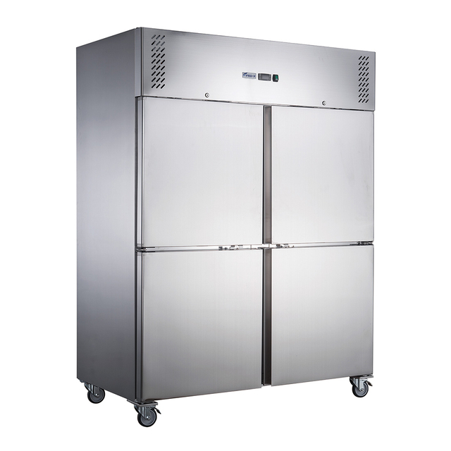FED-X S/S Four Door Upright Freezer - XURF1410S2V