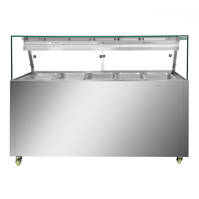 Thermaster Wet and Dry Bain Marie Display 5x1/1 GN Pans - PG180FE-XG