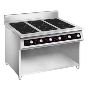 ElectMax 900 Series Induction 6 Burner Cooker with Splashback EIC9-1200P