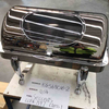 Ex-Showroom: Oblong Chafing Dish with Chrome Legs / Double KGS6801G-2