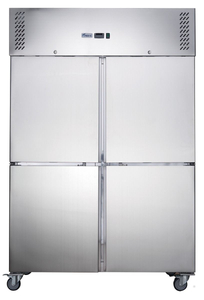 Ex-Showroom: FED-X S/S Four Door Upright Fridge - XURC1410S2V-QLD315