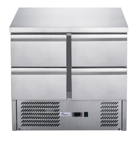 FED-X Four Drawer Compact Workbench Fridge - XGNS900-4D