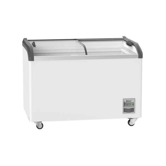 Thermaster Heavy Duty Supermarket Glass Sliding Lid Freezers 406L - SD-406K