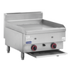 GASMAX Benchtop 2 Bunner Griddle 600mm - JUS-TRG60E