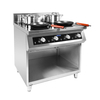 Electmax 700 Series Induction 4-Burner Cooker with Splashback EIC7-800P
