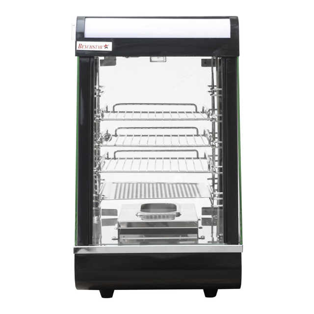 Benchstar All Stainless Steel Pie Warmer and Hot Food Display 40 Pies - PW-RT/380/TGE