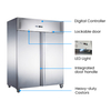 FED-X S/S Two Full Door Upright Freezer XURF1200SFV