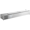 FED-X Salad Bench with Stainless Steel Lids - XVRX2000/380S
