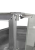 TMDR-0920B Series MR 2000mm Wide Deli Display with Storage and Castors