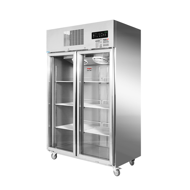Thermaster Double Door Upright Display Fridge - SUCG1000