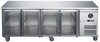 FED-X Four Glass Door Bench Fridge - XUB7C22G4V