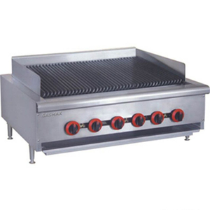 Ex-Showroom: Gasmax Natural Gas 6 Burner Char Grill Top - QR-36E-VIC660