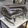 Ex-Showroom: Oblong Chafing Dish with Chrome Legs / Double KGS6801G-2