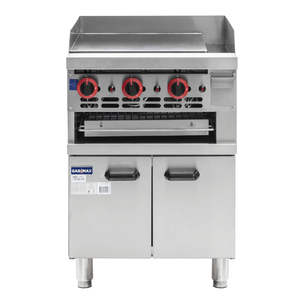 Ex-Showroom: Gasmax Gas Griddle and Gas Toaster with Cabinet - GGS-24-SA6-5