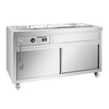 Thermaster Premium Wet and Dry Bain Marie Food Display 4x1/1 GN Pans PG150FE-XB