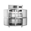 SUF1000 TROPICAL Thermaster 4 x Half door SS Freezer