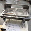 Ex-Showroom: Oblong Chafing Dish with Chrome Legs / Double KGS6801G-2