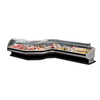 Ex-Showroom: Curved front glass deli display - PAN2000-NSW1229
