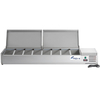FED-X Salad Bench with Stainless Steel Lids - XVRX2000/380S