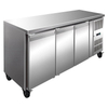 FE3100BT S/S Three Door Bench Freezer 231L