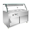 Thermaster Wet and Dry Bain Marie Display 4x1/1 GN Pans - PG150FE-XG