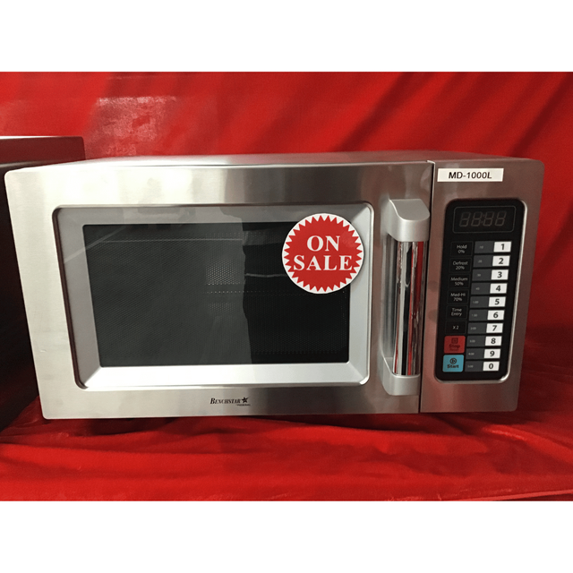 Ex-Showroom: Benchstar Stainless Steel Microwave Oven - MD-1000L-VIC683