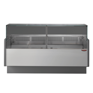 Tecnodom Serie MR9.5 2000mm Wide Deli Display with Storage and Castors - TDMR-0920